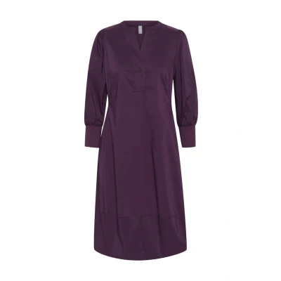 Abbildung von Culture Antoinett 3/4 Sleeve Blusenkleid, Damen, Größe: 40, Winetasting