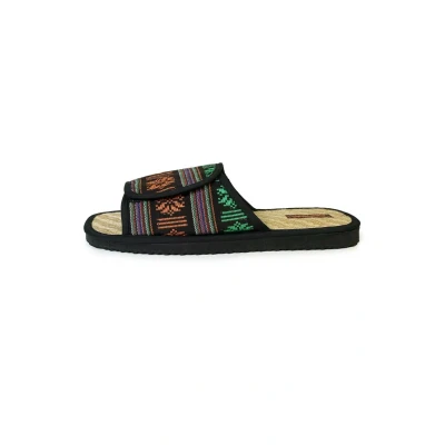 Abbildung von Cinnea JUTA Pantolette flach, Größe: 36 37, Mehrfarbig Schuhe