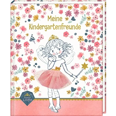 Abbildung von COPPENRATH DIE SPIEGELBURG Poesiealbum Meine Kindergartenfreunde (Prinzessin Lillifee Glitter &amp; Gold)