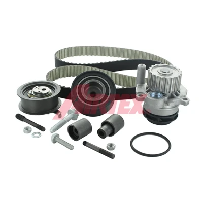 Abbildung von AIRTEX WPK 937802 Wasserpumpe + Zahnriemensatz VOLKSWAGEN: Golf 4 Schrägheck, Variant, Bora Limousine, SEAT: Leon I Schrägheck