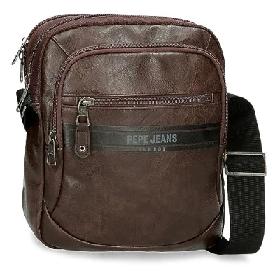 Abbildung von Pepe Jeans Horley Gepäck Umhängetasche für Herren, braun, Talla única, Tablet