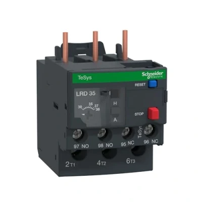Abbildung von Schneider Electric Motorschutzrelais, 30 38A, 1S+1Ö, Klasse 10A, Überlastrelais