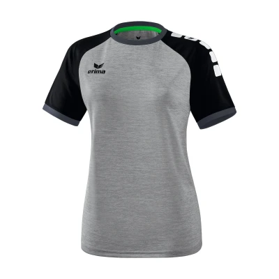 Abbildung von Erima Fussball Teamsport Zenari 30 Trikot Sport Tshirt, Damen, Größe: 46, Grauschwarz
