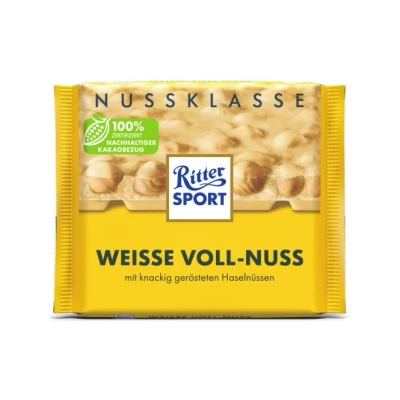 Abbildung von Ritter Sport Nussklasse Weiße Voll Nuss