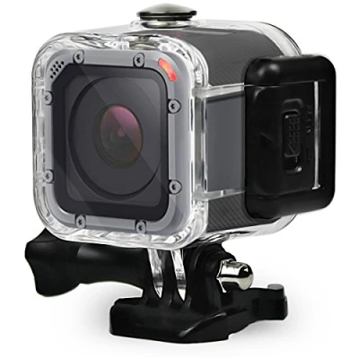 Abbildung von FitStill 60M/196FT Wasserdichtes Gehäuse für Go Pro Hero 5 Session, Schützende Unterwasser Tauchgehäuseschale mit Halterungszubehör Session Action Kamera