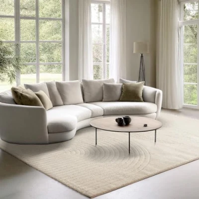 Abbildung von the carpet Teppich &quot;Eclipse 2324&quot;, rechteckig, moderner Wohnzimmer weicher Flor