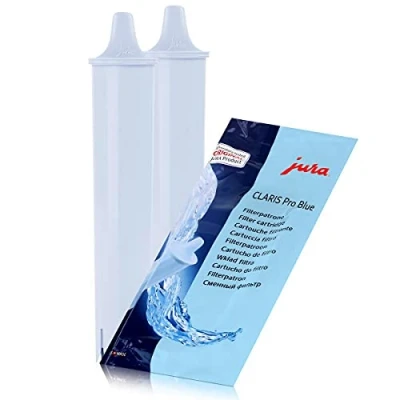 Abbildung von Jura Claris Pro Blue 71702 Wasserfilter Filterpatrone Für Professional Vollautomaten ohne I.W.S. (2er Pack)