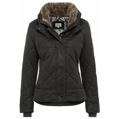 Abbildung von camel active MIT Stehkragen IM Vintage LOOK Winterjacke, Damen, Größe: 38, Black