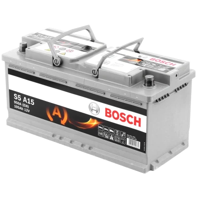 Abbildung von BOSCH S5 0 092 S5A 150 Batterie 12V 105Ah 950A B13 BMW: 6 Gran Coupe, 5 Touring, X6, AUDI: A6 C6 Avant, A8 D4, A8, HYUNDAI: H350 Kastenwagen