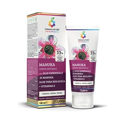 Abbildung von Optima Naturals Colours Of Life Manuka Creme 33% Vielseitige Hautpflege &amp; Reich An Ätherischen Ölen, 100 g