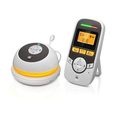 Abbildung von Motorola Nursery MBP169 Tragbare Babyphone Audio mit Display 1.5 Zoll und Babypflege Timer Weiß