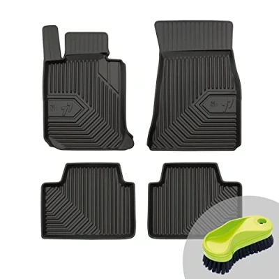 Abbildung von FROGUM No.77 Gummimatten Ganzjahresset von Auto Fußmatten Autofussmatten für BMW 3er G20 ab 2018 Langlebiges TPE Material