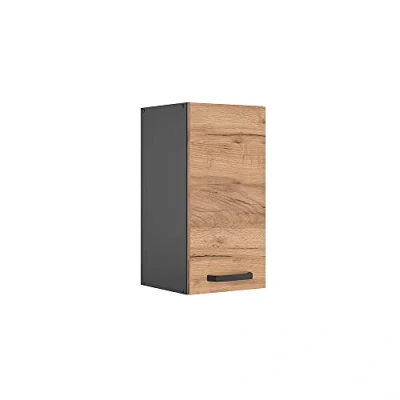 Abbildung von Vicco Hängeschrank R Line, Goldkraft Eiche/Anthrazit, 30 cm