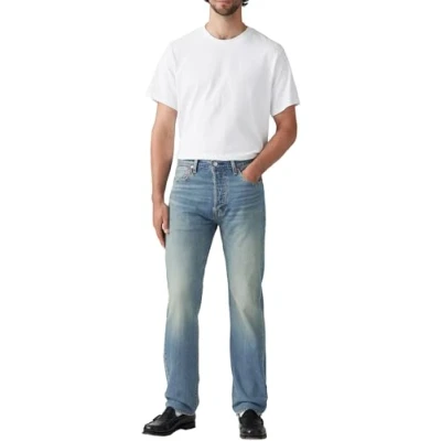 Abbildung von Levi&#039;s Herren 501 Original Fit Jeans, Lean Machine LTWT, 32W / 34L