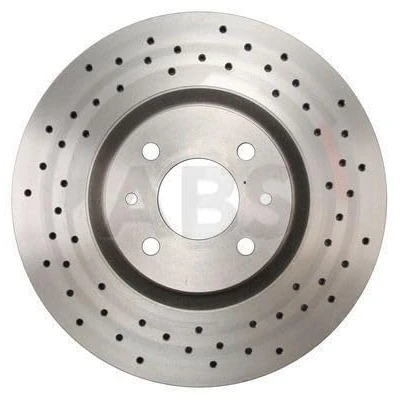 Abbildung von A.B.S. COATED 17949 Bremsscheibe 284 22 4 98 gelocht/innenbel. beschichtet ABARTH: 500 / 595 695 Schrägheck, 500C 595C 695C Cabrio