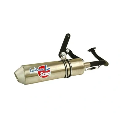 Abbildung von Auspuff LEOVINCE Scoot 4T Edelstahl für Kisbee 50cc, Django, PEGASUS S50 LX, ROLLER
