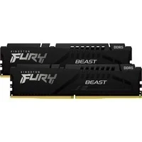 Abbildung von Kingston FURY Beast 32GB 6800MT/s DDR5 CL34 DIMM (Kit mit 2) Schwarz Desktop Gaming Speicher KF568C34BBEK2 32