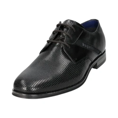 Abbildung von Bugatti Herren Schnürstiefel, Männer Stiefel Kaltfutter,Chukka Boots,schnürung,Boots,Winterstiefel,Winterschuhe,schwarz (1000),42 EU/EU UK