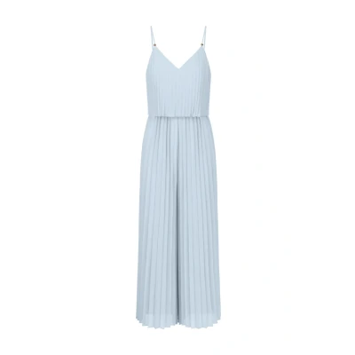 Abbildung von Apart Plisseeoverall Jumpsuit, Damen, Größe: 38, Hellblau