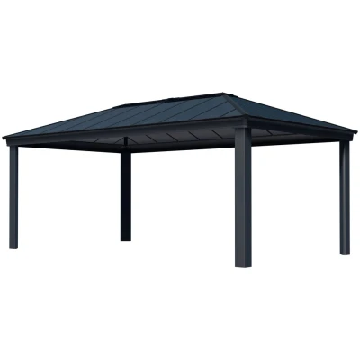 Abbildung von Canopia by Palram Dallas 6500 Aluminium Terrassenüberdachung 364x612 cm Freistehendes überdachungen