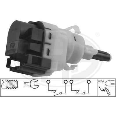 Abbildung von ERA 330977 Bremslichtschalter mechanisch 4 LAND ROVER: Freelander I SUV, Discovery 2