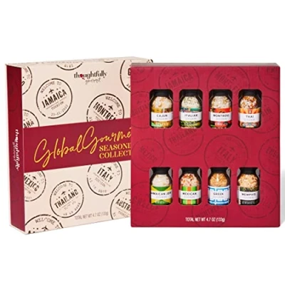 Abbildung von Thoughtfully Gourmet Gewürze Probier Set Geschenk mit 8 international inspirierten Gewürzmischungen 8er