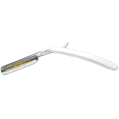 Abbildung von Erbe Shaving Shop Rasiermesser wei&szlig; 15 cm