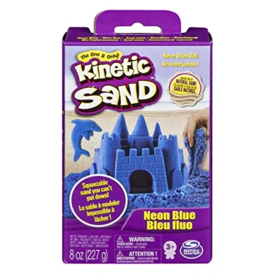 Abbildung von Blauer 8oz kinetischer Sand