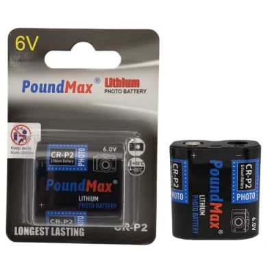 Abbildung von PoundMax Lithium CR P2 (CRP2, 223, DL223A, 6204) Spezial Batterie, 6V 1x 1er Blister