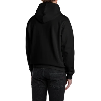Abbildung von Replay Kapuzensweatshirt mit großem Markenprint vorn
