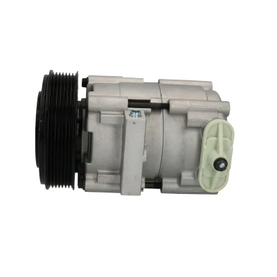 Abbildung von BOSCH 1 986 AD1 193 Kompressor 12V PAG 46 R134a mit Montageanleitung, ohne Dichtring FORD: Transit Mk6 Kastenwagen, Pritsche / Fahrgestell