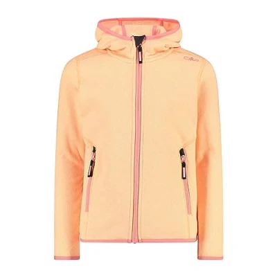 Abbildung von CMP Kid G Jacke mit fester Kapuze, Melone Pfirsich Weiß, 104