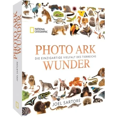 Abbildung von Bildband: Photo Ark Wunder. Die einzigartige Vielfalt des Tierreichs: Mit spektakulären Studio Nahaufnahmen bedrohter Tierarten. Artenvielfalt gekonnt in Szene gesetzt.