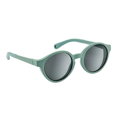 Abbildung von Béaba, Sonnenbrille für Kinder 2 4 Jahre, 100% UV Schutz CAT 3, Seitenschutz, optimaler Komfort, 360 verstellbare Bügel, Tropical Green
