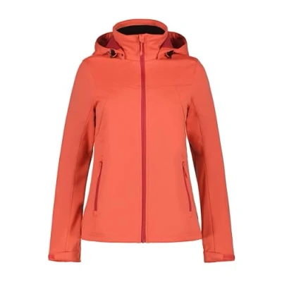 Abbildung von Icepeak Boise Softshelljacke, Damen, Größe: 38, Cranberry