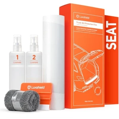 Abbildung von Luxshield Ladekantenschutz Folie für Seat Ateca 1 (I) KH7 I 2016 2024 Stoßstangenschutz, Kratzschutz, Lackschutzfolie Transparent