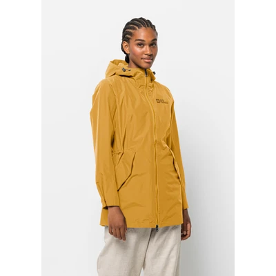 Abbildung von Jack Wolfskin Damen Dakar Parka W Mantel, Curry, Large