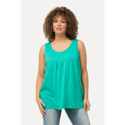 Abbildung von Ulla Popken Grosse GRÖSSEN Top, Damen, Größe: 50/52, Turquoise green