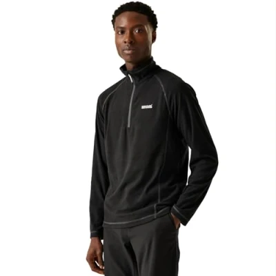 Abbildung von Regatta Montes Pulli S Fleecepullover, Herren, Größe: XXL, Black