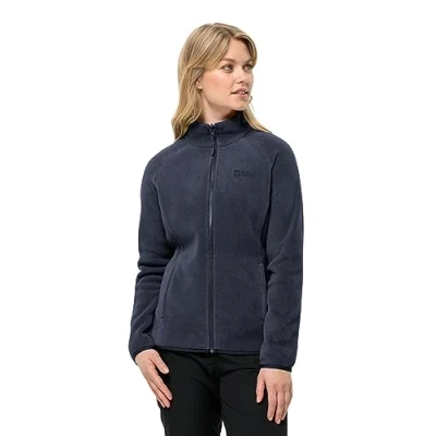 Abbildung von Jack Wolfskin Moonrise FZ W Fleecejacke, Damen, Größe: XXL, Night blue