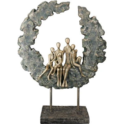 Abbildung von GILDE Dekofigur &quot;Skulptur Familie&quot;