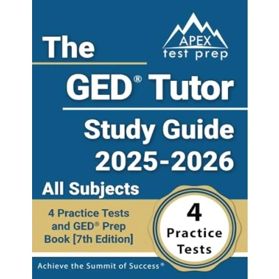 Abbildung von The GED Tutor Study Guide All Subjects: Practice Tests and Prep Book: [7th Edition]