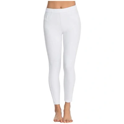 Abbildung von SPANX Damen Jean ish Ankle Leggings Hose, White, XL