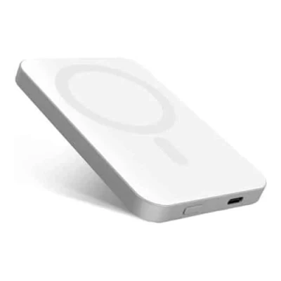 Abbildung von Magnetische Powerbank aus Aluminium, 5 K, Silber