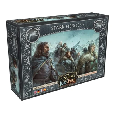 Abbildung von CMON, A Song of Ice &amp; Fire Helden von Haus Stark III, Erweiterung, Tabletop, 2 Spieler, Ab 14+ Jahren, 45 60 Minuten, Deutsch, Mehrsprachig
