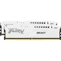 Abbildung von Kingston FURY Beast 64GB 6000MT/s DDR5 CL30 DIMM (Kit mit 2) Weiß Desktop Gaming Speicher KF560C30BWEK2 64