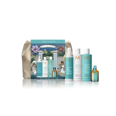 Abbildung von Moroccanoil Weihnachts Volumen Haarset