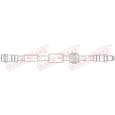 Abbildung von QUICK BRAKE 32.837 Bremsschläuche 437 M10x1 FORD: KUGA 1