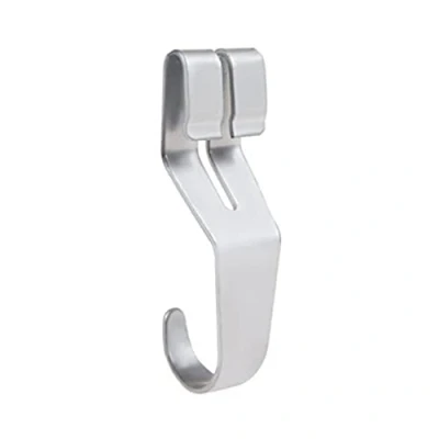 Abbildung von Phoenix 124222WE Metallhaken 3er Set, Metall, Weiss, 2.1x2.3x8 cm