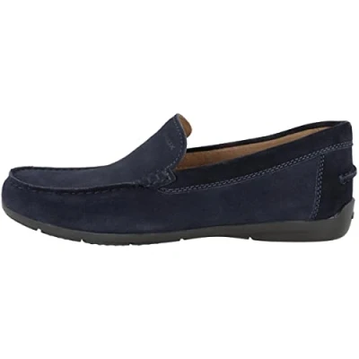 Abbildung von Geox Siron Slipper, Herren, Größe: 45, Marine Schuhe